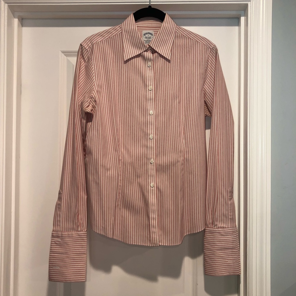 Brooks Brothers non iron French cuff blouse